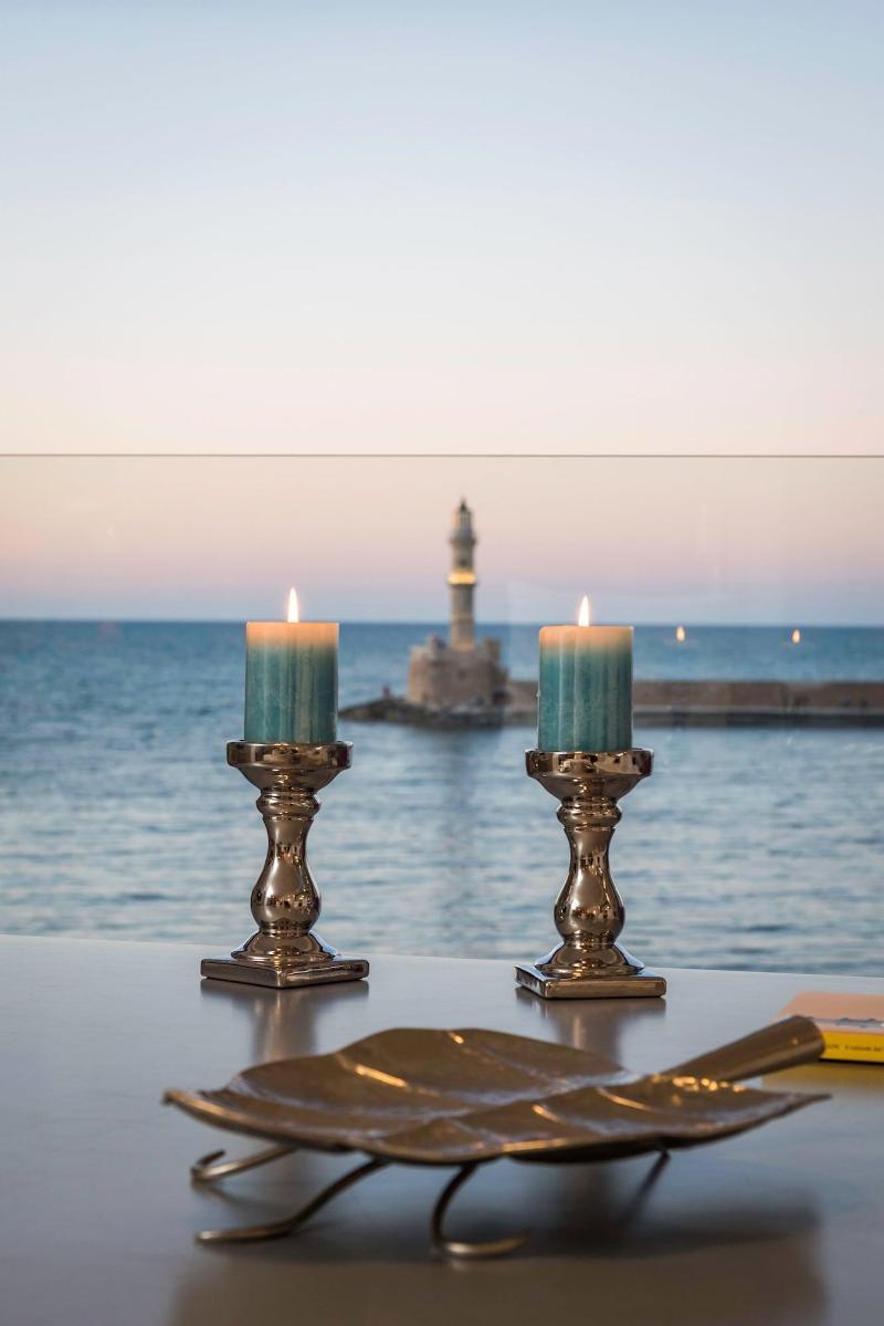 Residenza Vranas Boutique Hotel Chrissi Akti Chania Exterior foto