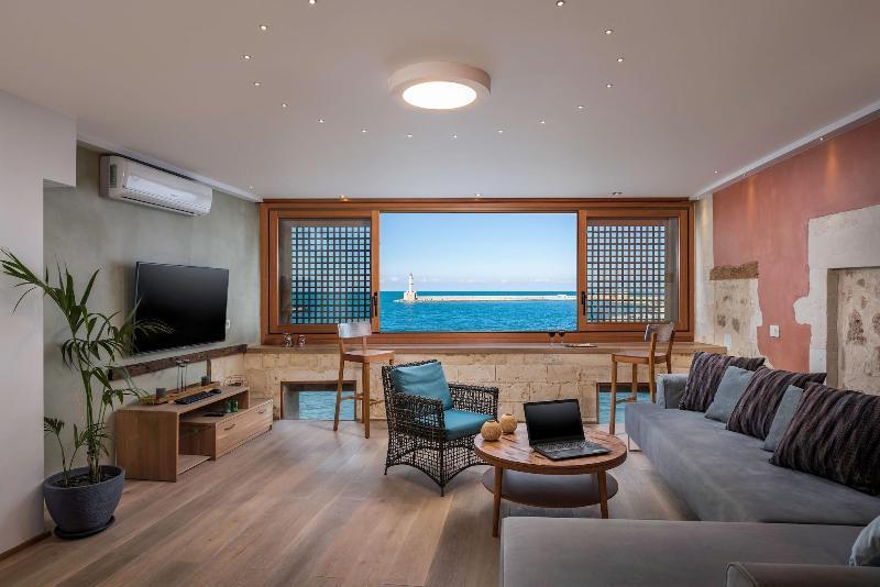 Residenza Vranas Boutique Hotel Chrissi Akti Chania Exterior foto
