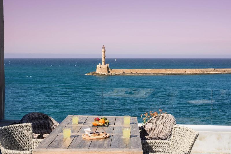 Residenza Vranas Boutique Hotel Chrissi Akti Chania Exterior foto