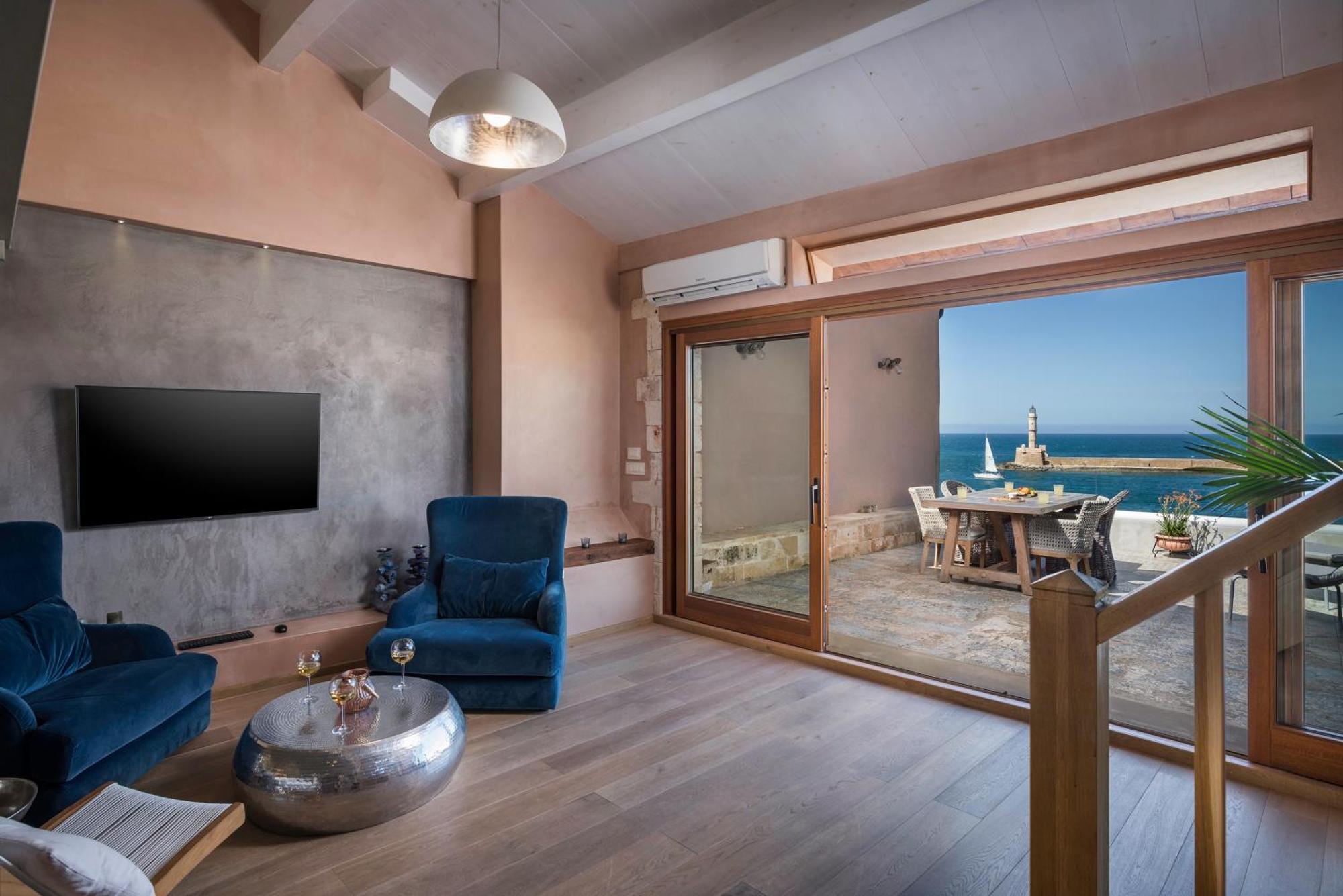 Residenza Vranas Boutique Hotel Chrissi Akti Chania Exterior foto