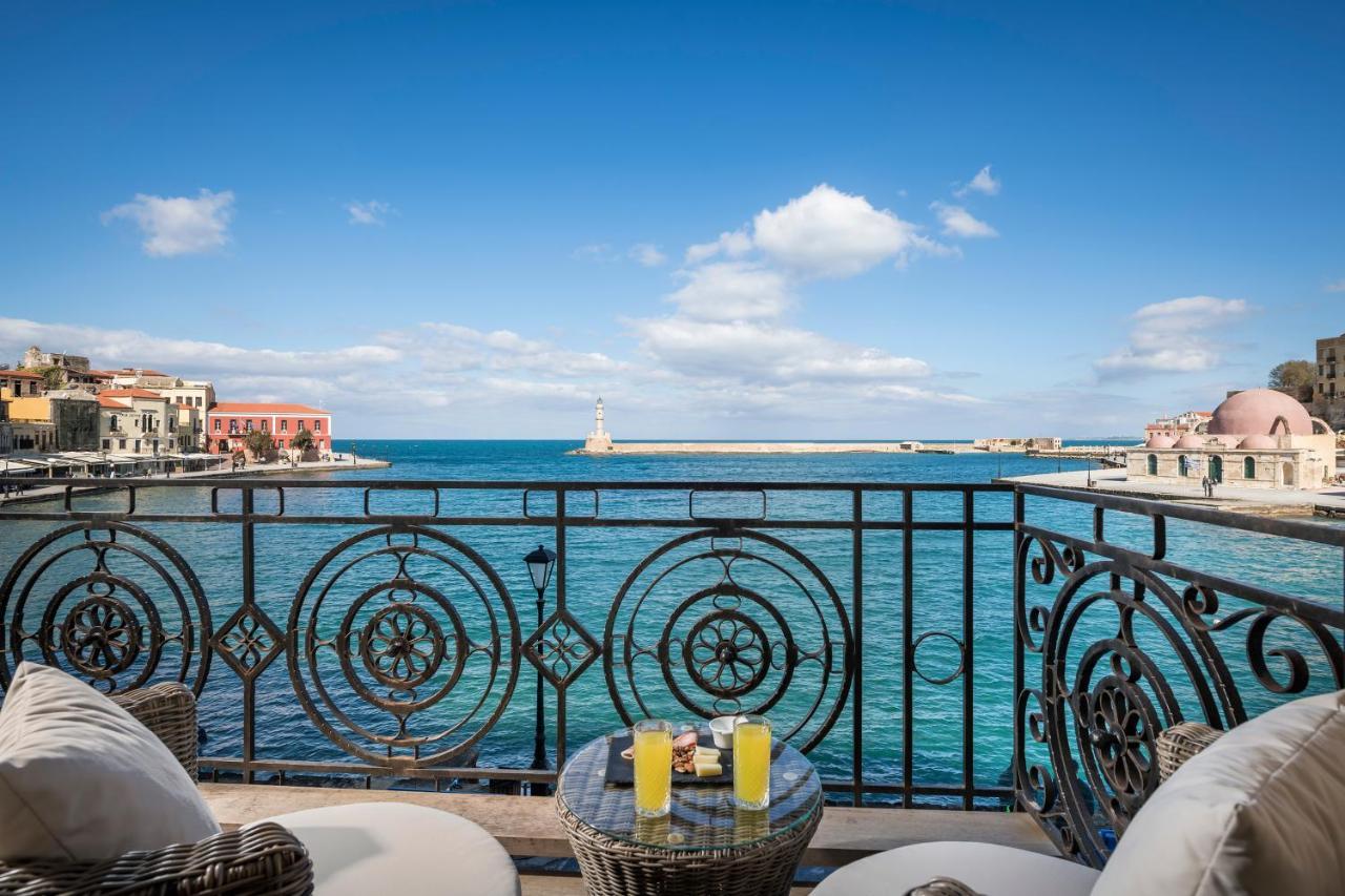 Residenza Vranas Boutique Hotel Chrissi Akti Chania Exterior foto