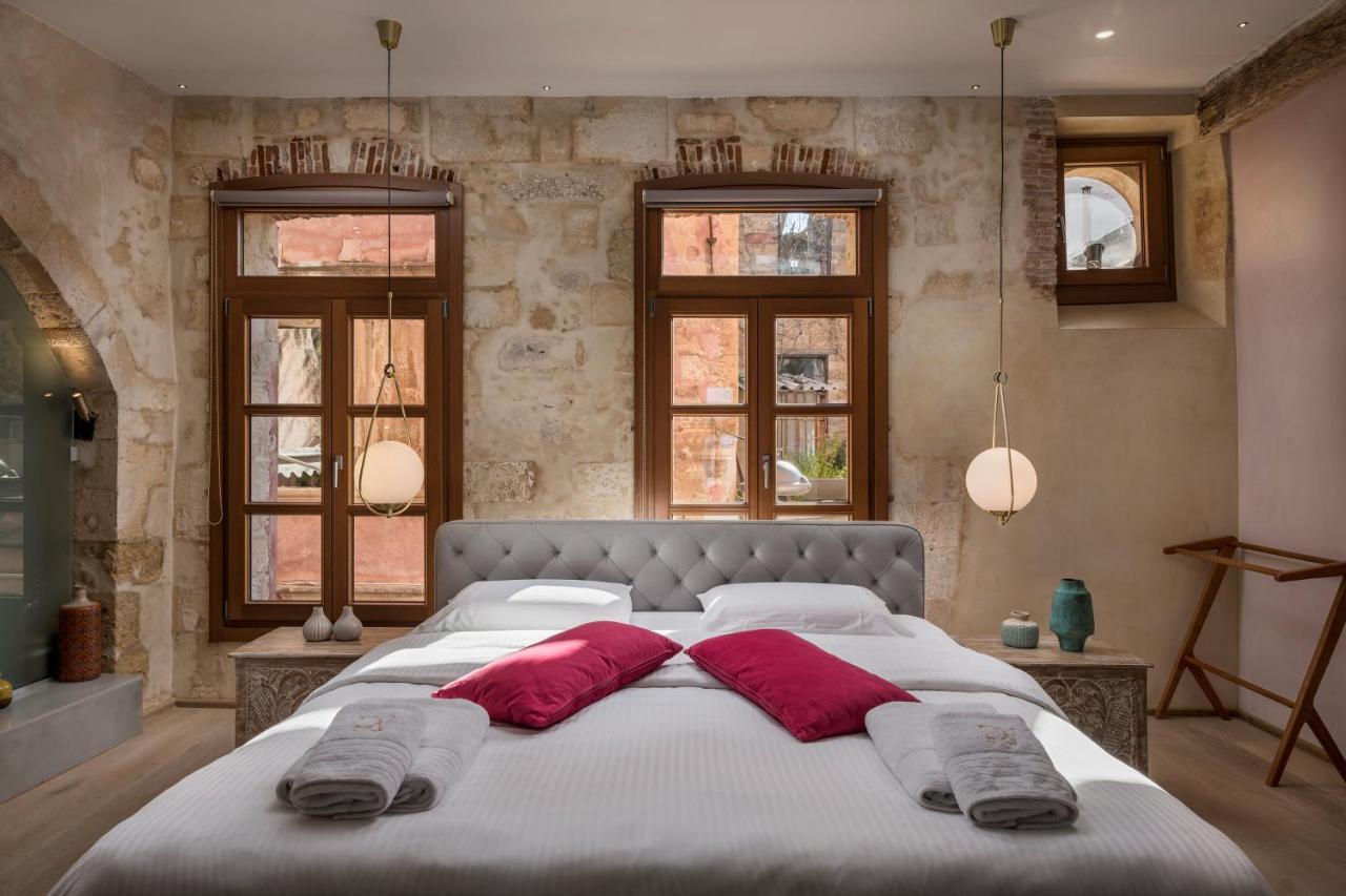 Residenza Vranas Boutique Hotel Chrissi Akti Chania Exterior foto