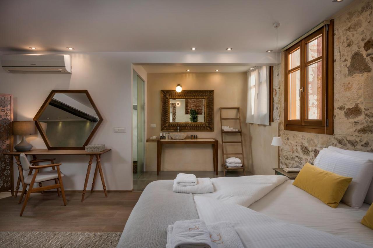 Residenza Vranas Boutique Hotel Chrissi Akti Chania Exterior foto