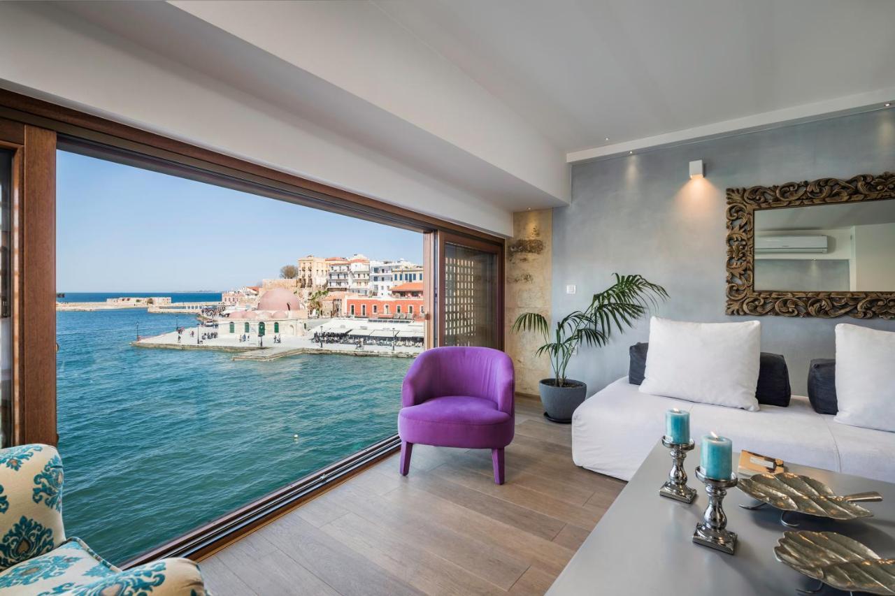 Residenza Vranas Boutique Hotel Chrissi Akti Chania Exterior foto