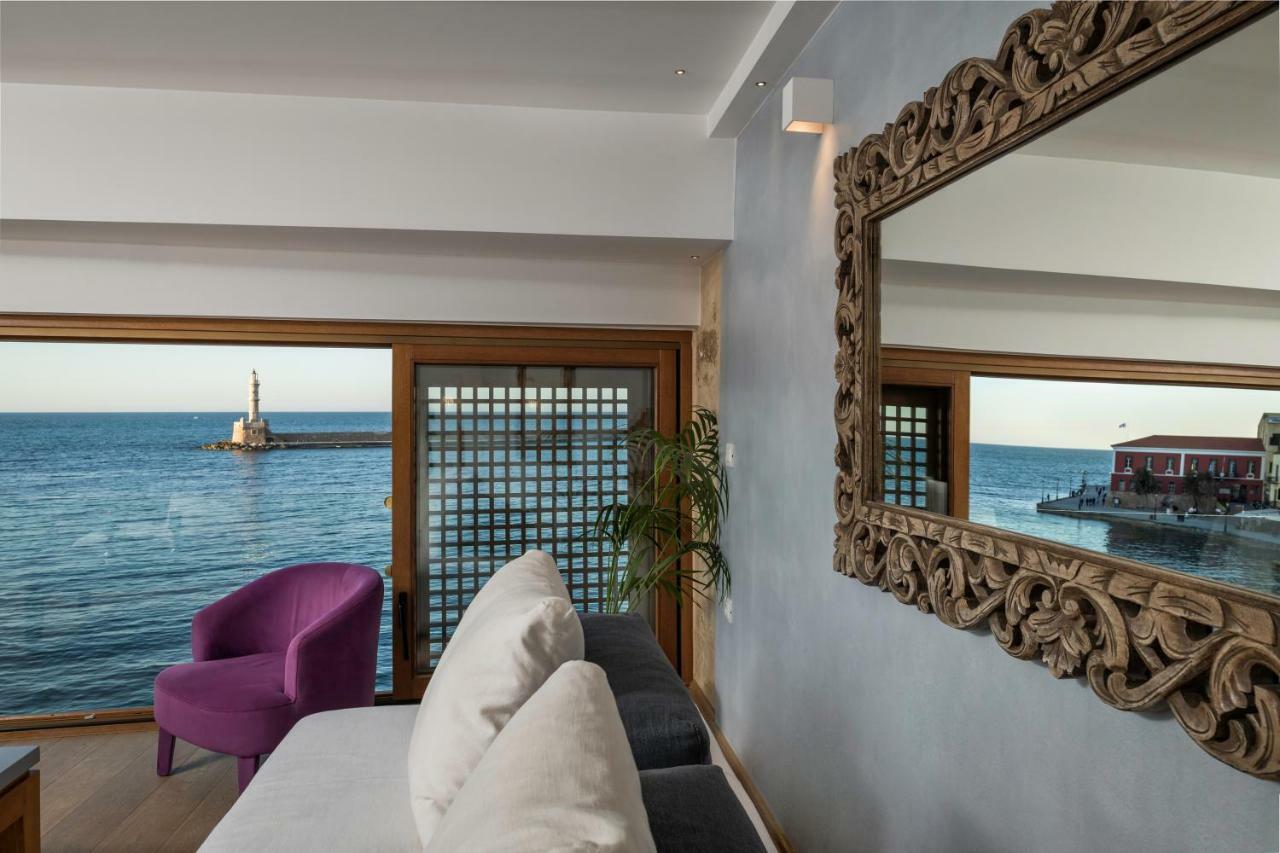 Residenza Vranas Boutique Hotel Chrissi Akti Chania Exterior foto