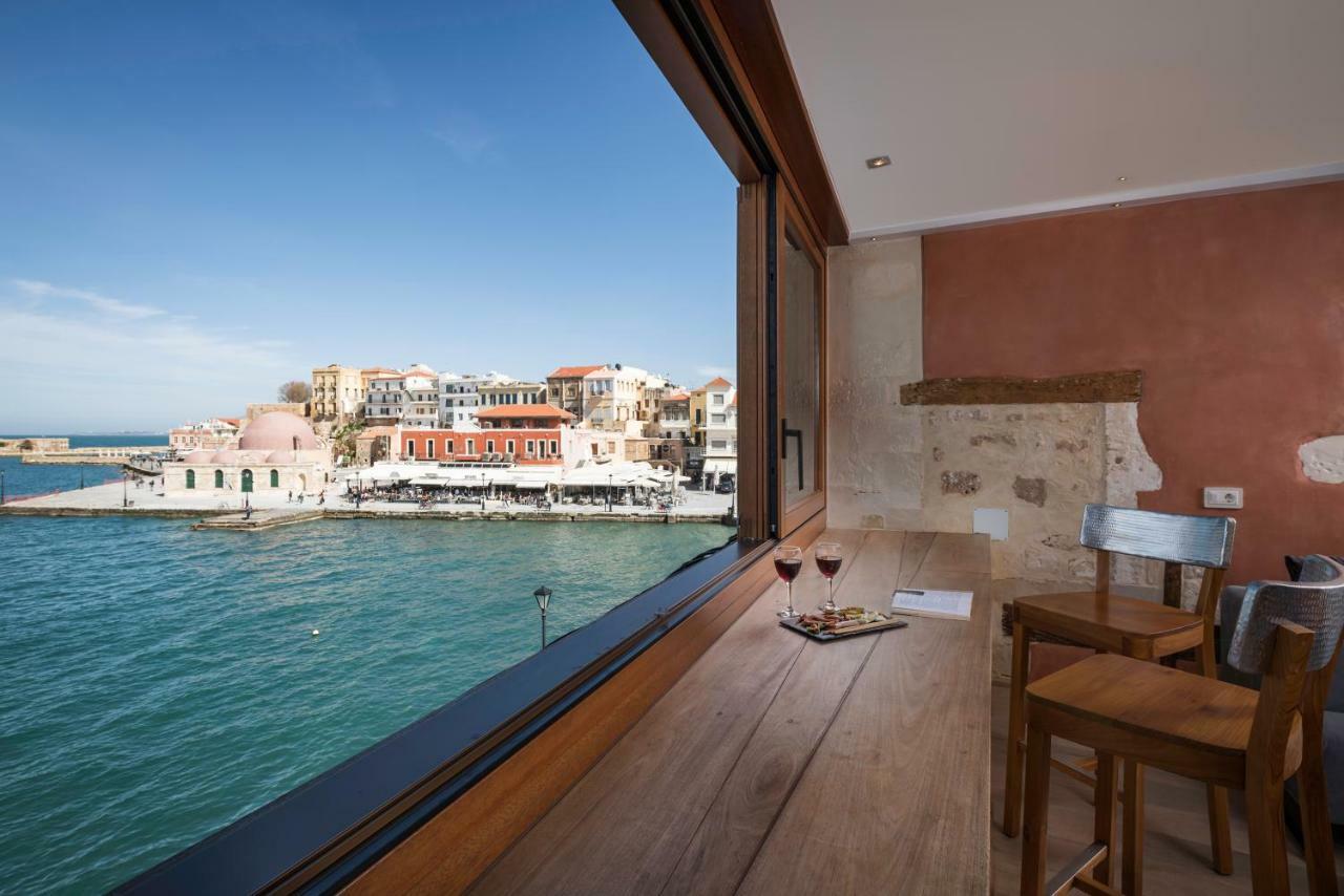 Residenza Vranas Boutique Hotel Chrissi Akti Chania Exterior foto
