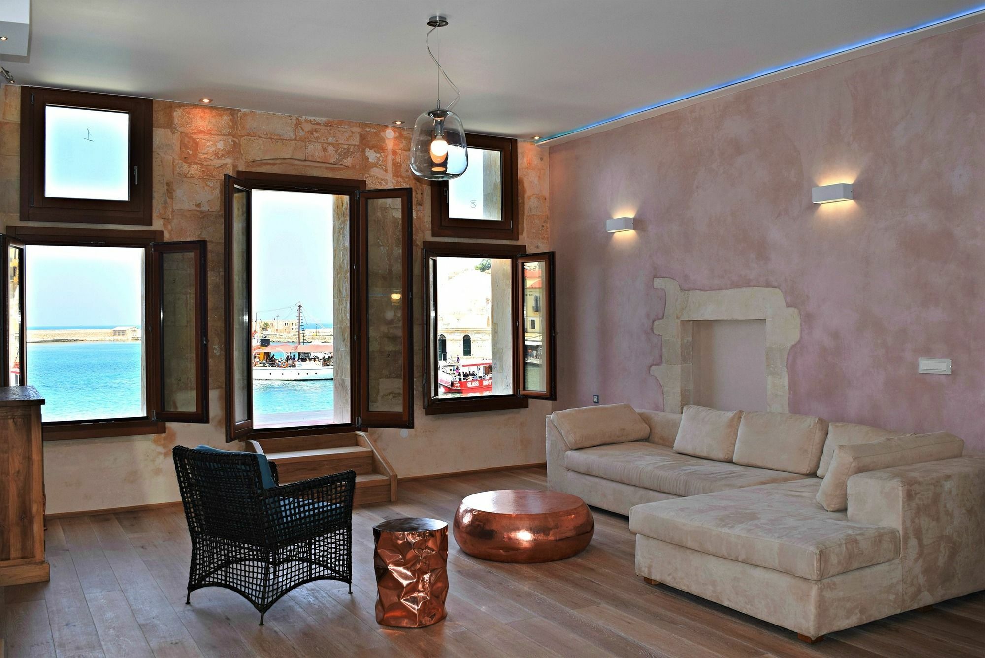 Residenza Vranas Boutique Hotel Chrissi Akti Chania Exterior foto