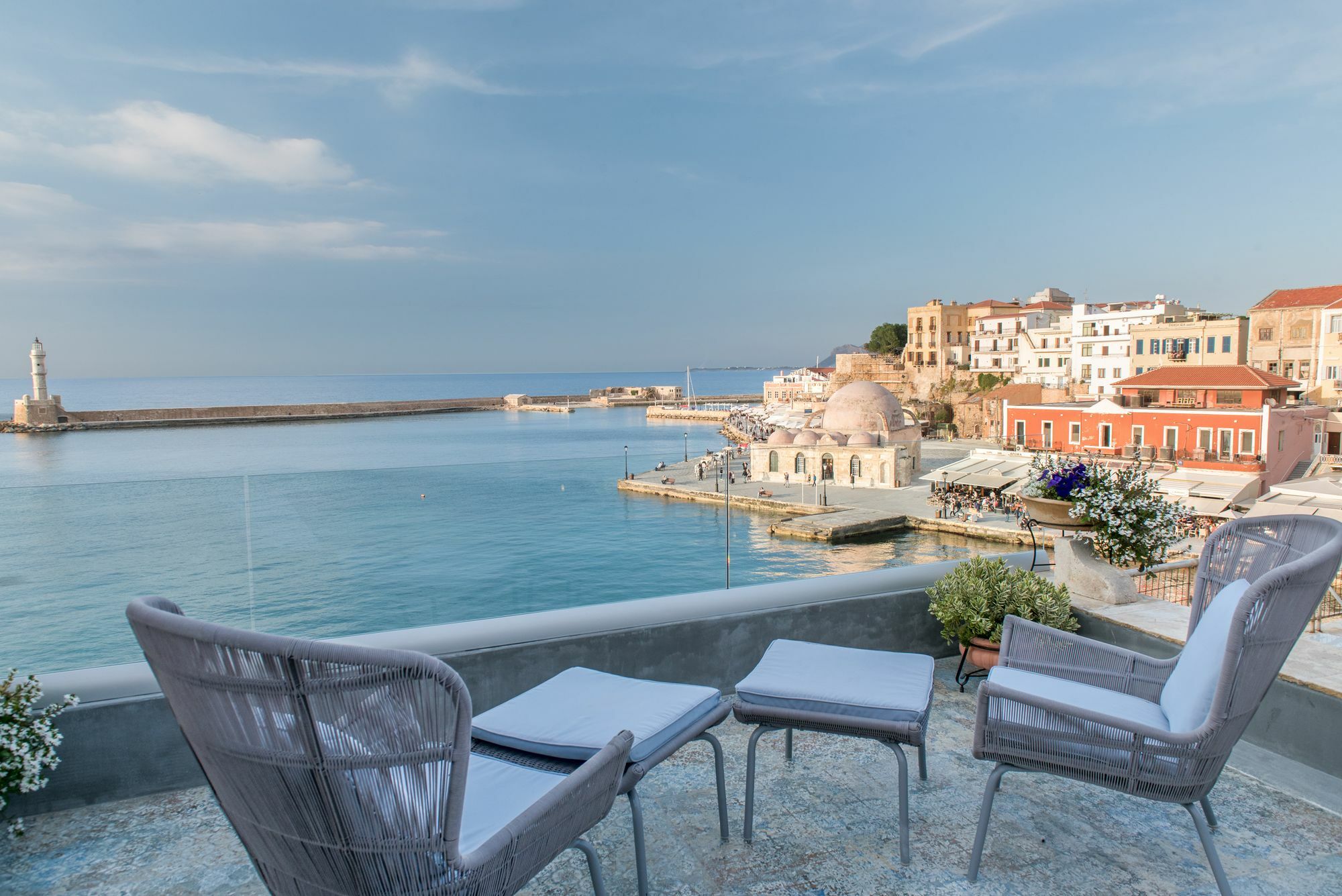 Residenza Vranas Boutique Hotel Chrissi Akti Chania Exterior foto