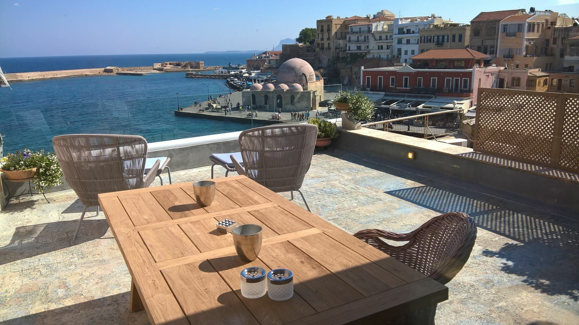 Residenza Vranas Boutique Hotel Chrissi Akti Chania Exterior foto